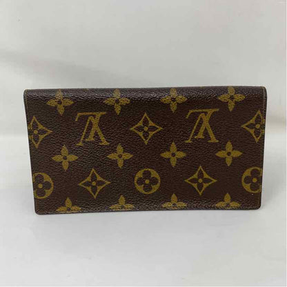 Pre-Owned Louis Vuitton Tan Canvas Designer Wallet