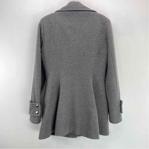 Pre-Owned Size 4/S Calvin Klein Grey Coat