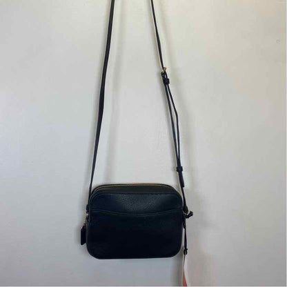 Pre-Owned Coach Black Multi Leather Handbag