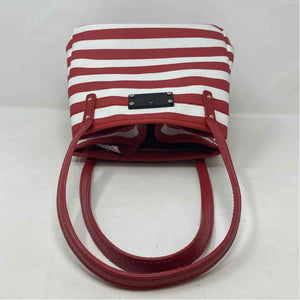 Pre-Owned Kate Spade Striped Leather Handbag