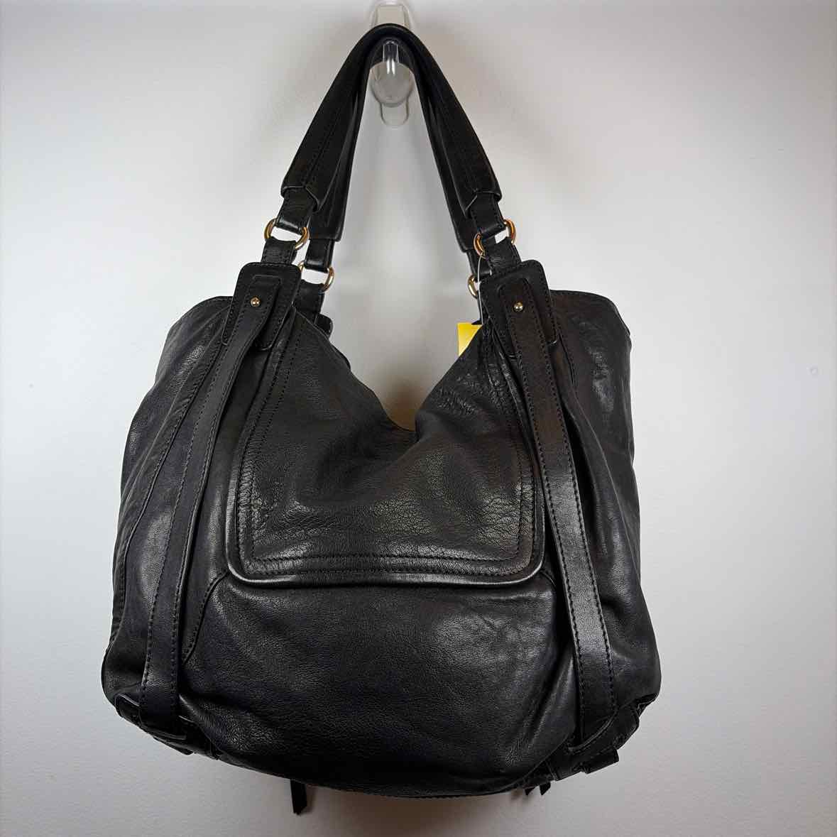 Pre-Owned Kooba Black Leather Handbag