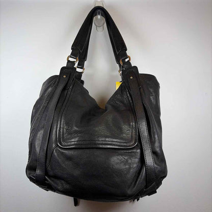 Pre-Owned Kooba Black Leather Handbag
