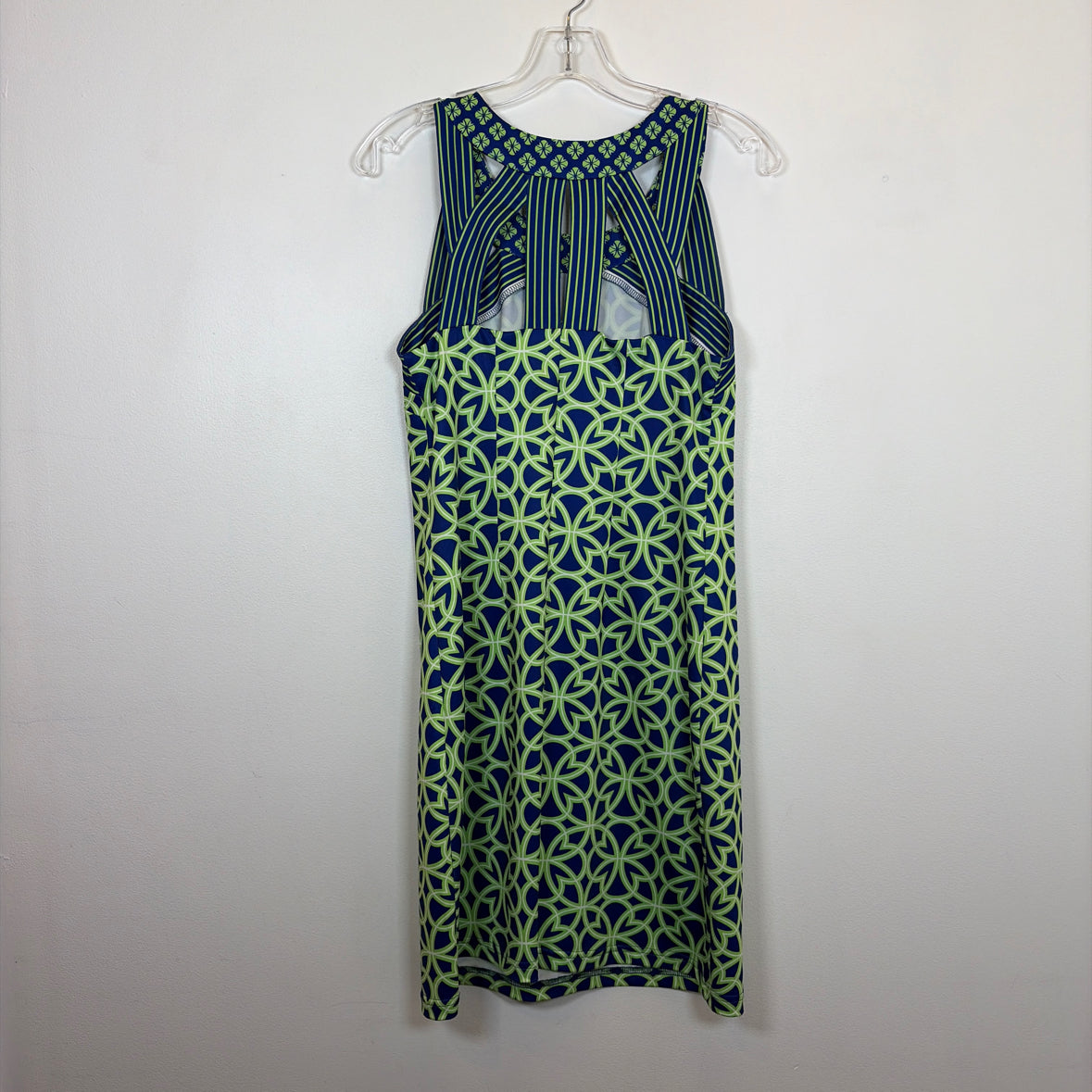Pre-Owned Size XS Gretchen Scott Blue/Green Casual Dress