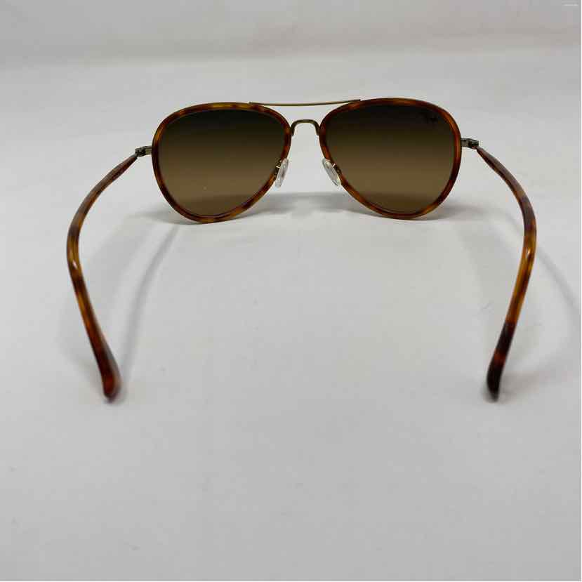 Pre-Owned Maui Jim Tortoise Plastic Sunglasses