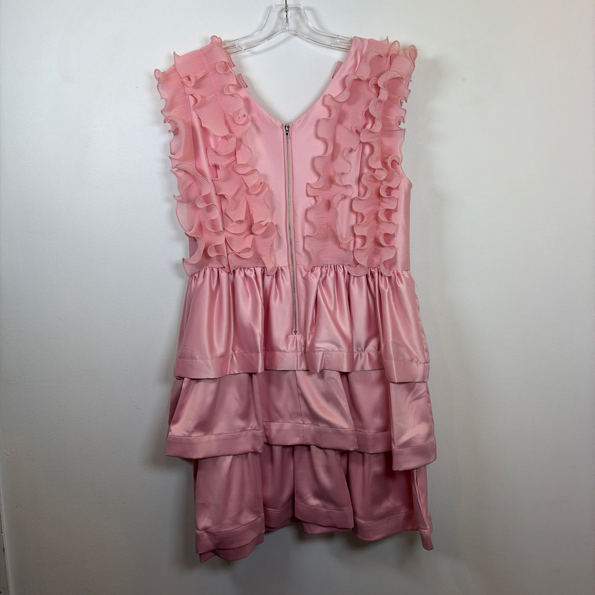Pre-Owned Size XL N By Nancy Pink Casual Dress