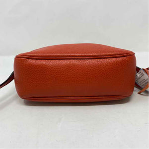 Pre-Owned Gucci Orange Leather Designer Handbag