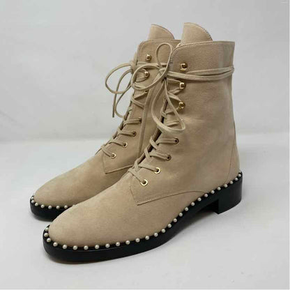 Pre-Owned Shoe Size 9.5 Stuart Weitzman Pink Booties