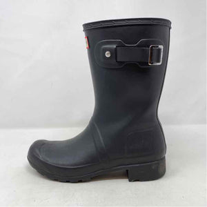 Pre-Owned Shoe Size 7 Hunter Black Rainboots