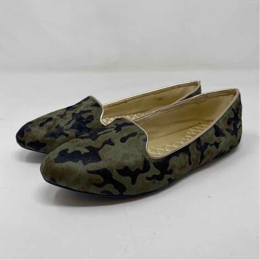 Pre-Owned Shoe Size 6.5 Birdies Camo Flats