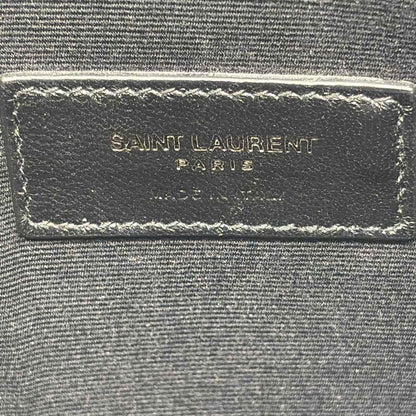 Pre-Owned Saint Laurent Black Leather Designer Handbag