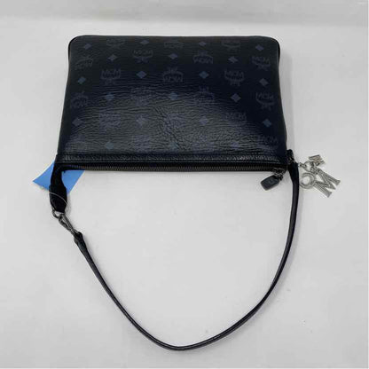 Pre-Owned MCM Black Leather Designer Handbag