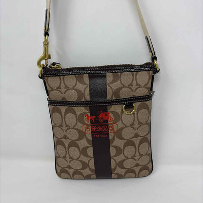 Pre-Owned Coach Brown Coated Canvas Handbag
