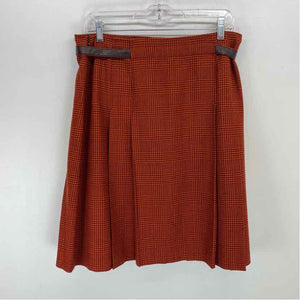 Pre-Owned Size M Boutique Rust Skirt