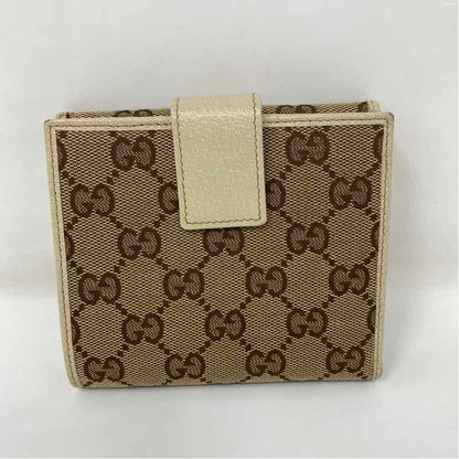 Pre-Owned Gucci Monogram Canvas Designer Wallet
