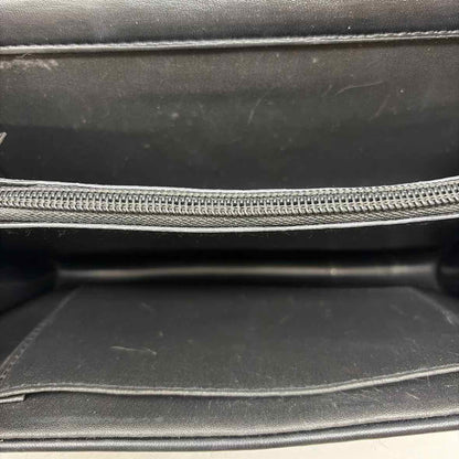 Pre-Owned Boutique Black Pleather Handbag