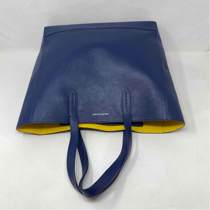 Pre-Owned Ralph Lauren Blue Leather Handbag