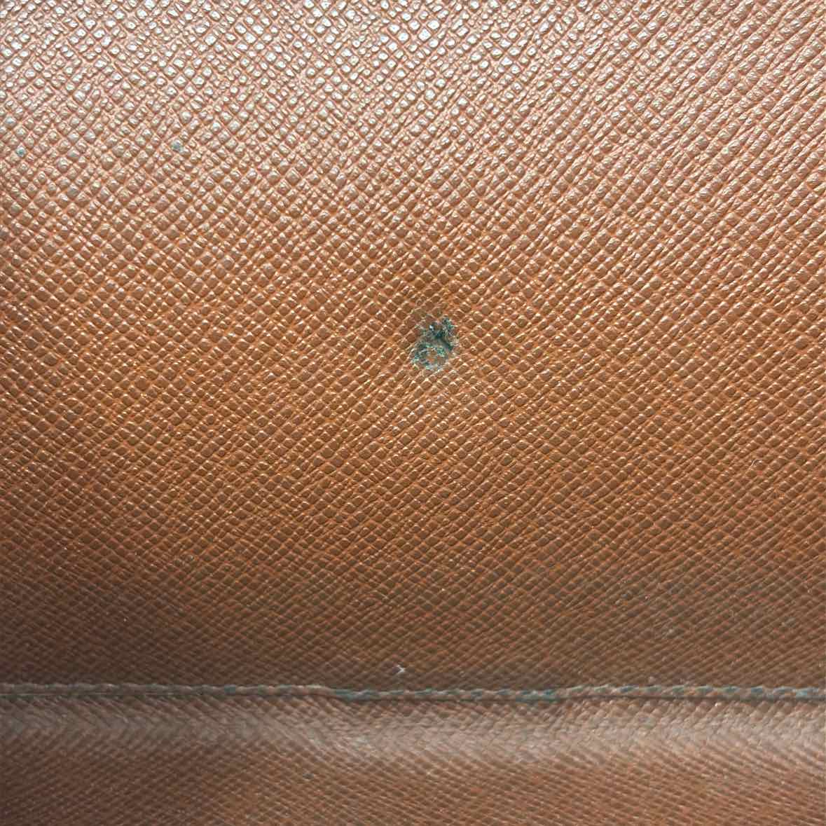 Pre-Owned Louis Vuitton Brown Coated Canvas Designer Wallet