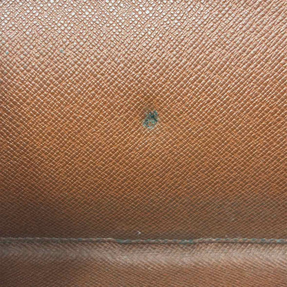 Pre-Owned Louis Vuitton Brown Coated Canvas Designer Wallet