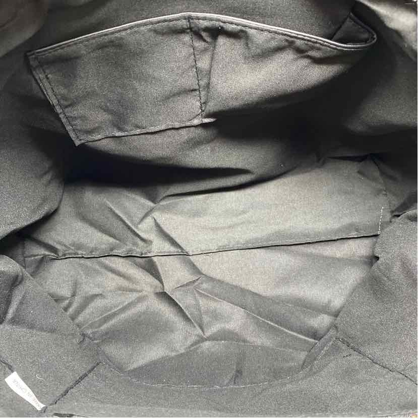 Boutique Black Nylon Handbag