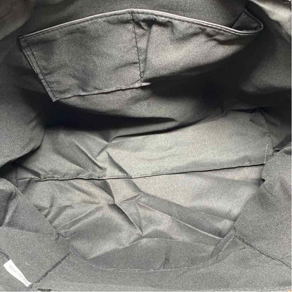 Boutique Black Nylon Handbag