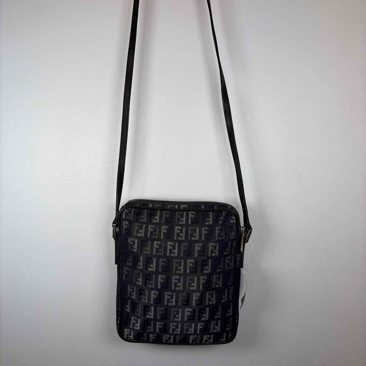 Pre-Owned Fendi Denim Canvas Designer Handbag