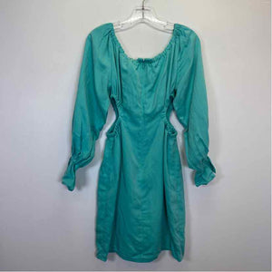 Pre-Owned Size 4/S & other Stories Aqua Casual Dress