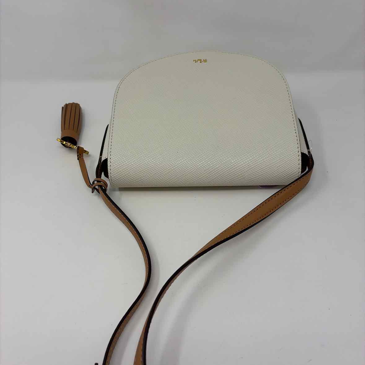 Pre-Owned Ralph Lauren Cream Coated Canvas Handbag
