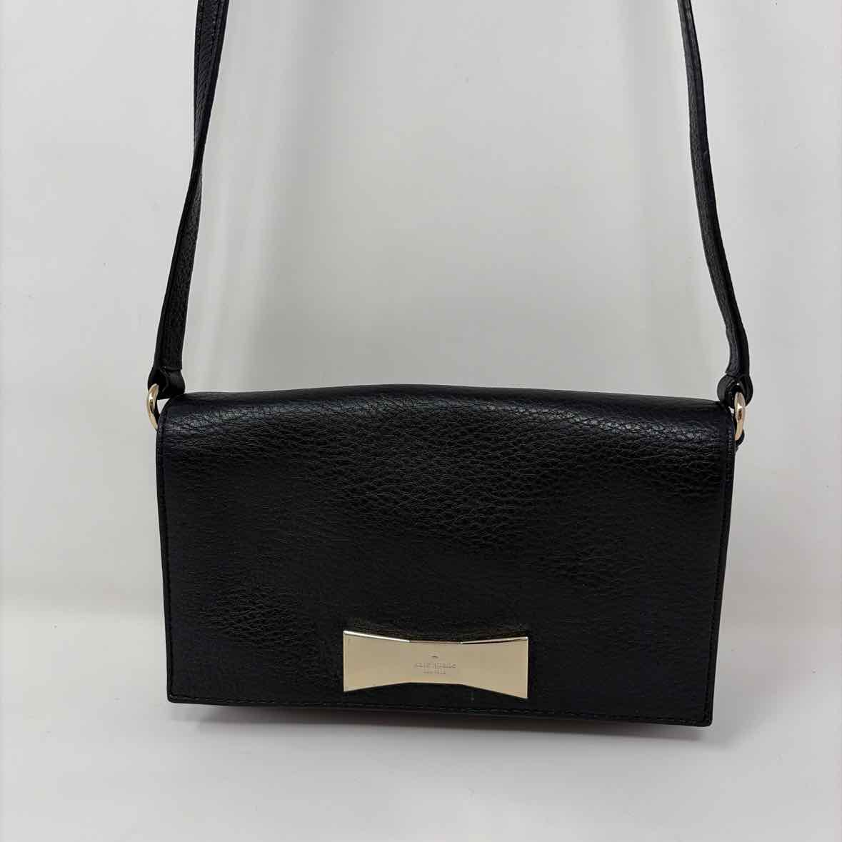 Pre-Owned Kate Spade Black Leather Handbag