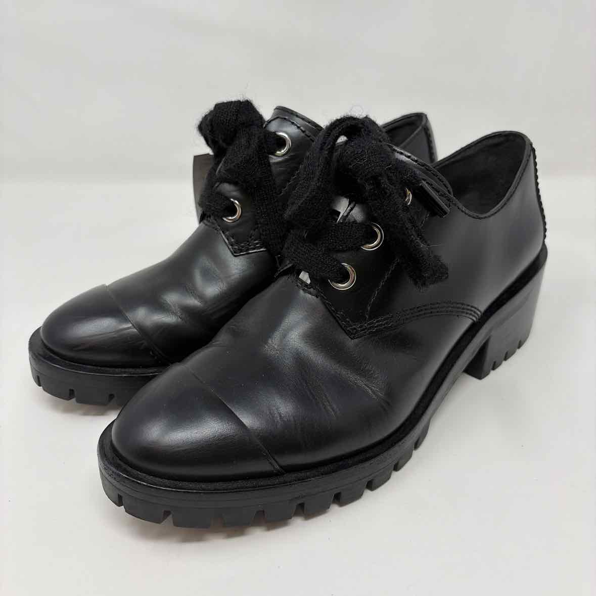 Pre-Owned Shoe Size 8 Phillip Lim Black Loafer