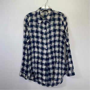 Pre-Owned Size S John Eshaya Blue Multi Top