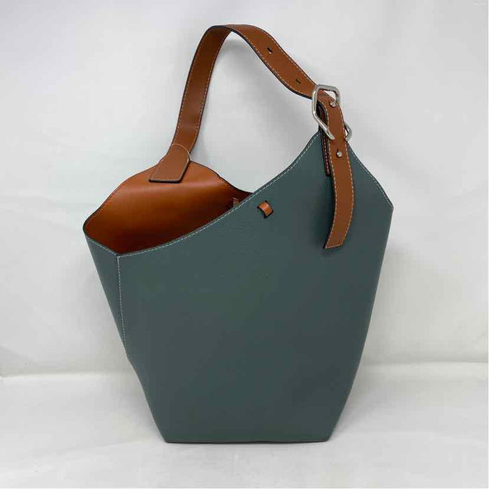 Pre-Owned Boutique Green faux leather Handbag