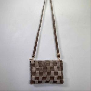 Pre-Owned Anthropologie Tan Velvet Handbag