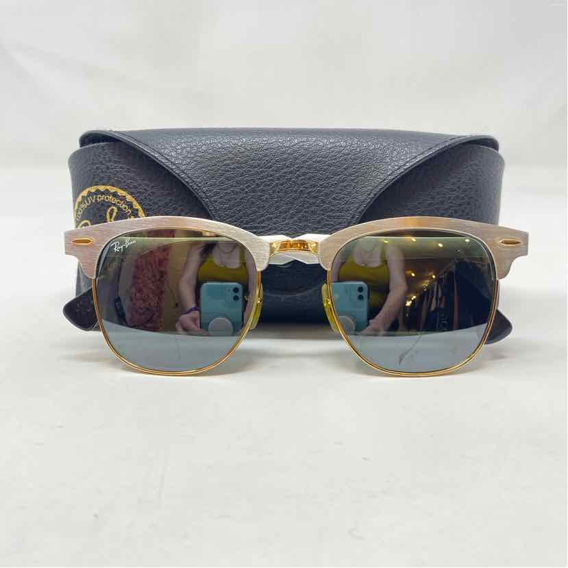 Pre-Owned Rayban Silver Metal Sunglasses