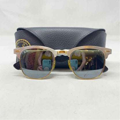 Pre-Owned Rayban Silver Metal Sunglasses