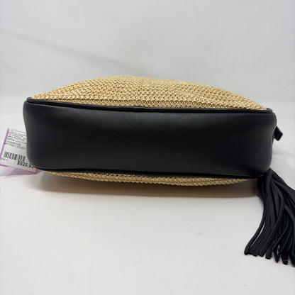 Pre-Owned Saint Laurent Tan Woven Designer Handbag