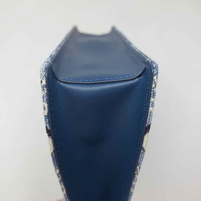 Pre-Owned MCM Denim Canvas Designer Handbag