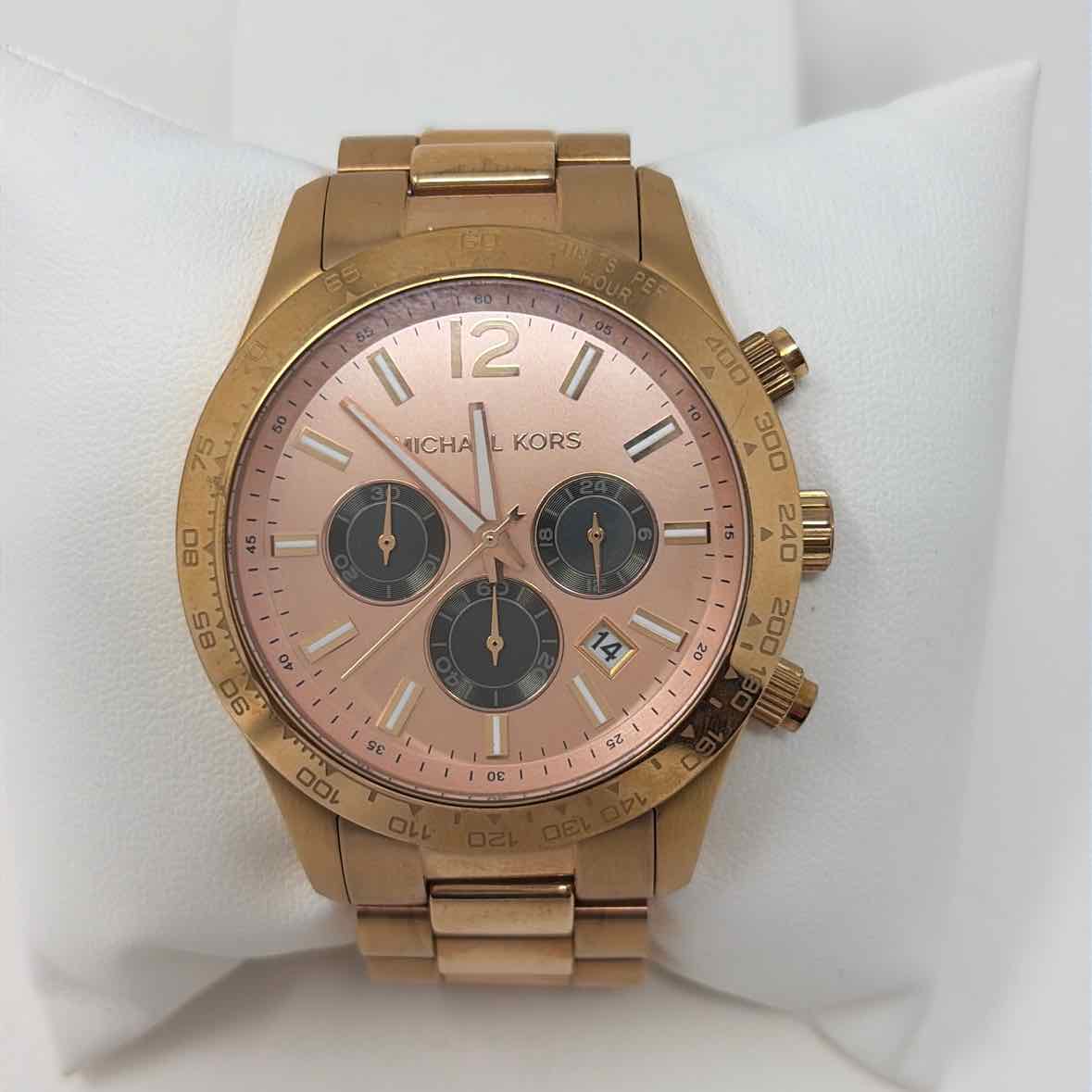 Pre-Owned Michael Kors Rose Gold Watch
