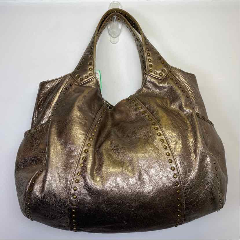Pre-Owned Kooba Gold Leather Handbag