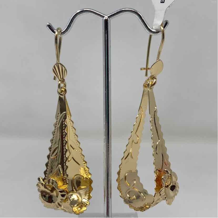 Gold Metal Earrings