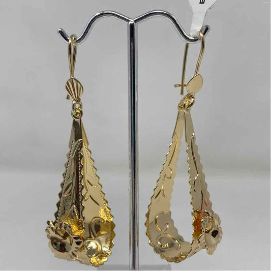 Gold Metal Earrings