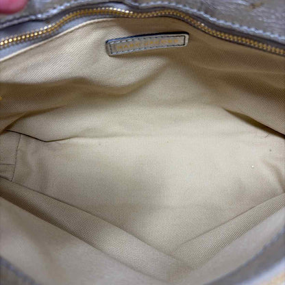 Pre-Owned Marc Jacobs Silver Leather Handbag