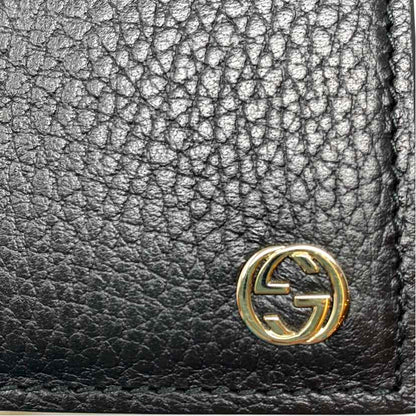 Pre-Owned Gucci Black Leather Designer Handbag