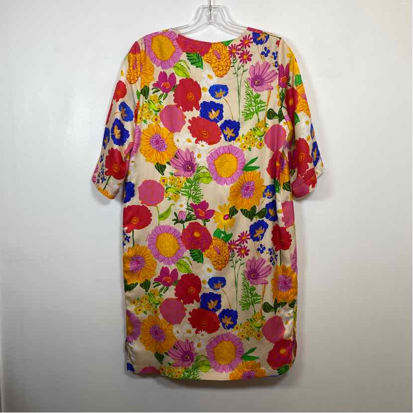 Pre-Owned Size L Villagallo Floral Multi Casual Dress