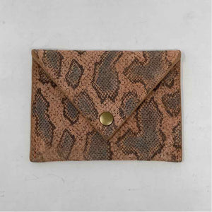 Pre-Owned Anthropologie Snake Print Cotton Wallet
