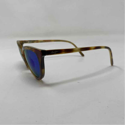 Pre-Owned Maui Jim Tortoise Plastic Sunglasses