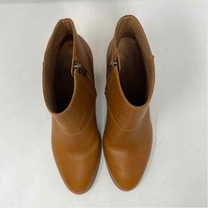 Pre-Owned Shoe Size 10 Madewell Cognac Booties