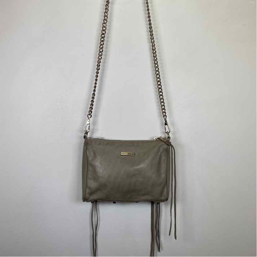 Pre-Owned Rebecca Minkoff Grey & Blue Leather Handbag