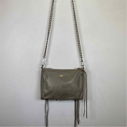 Pre-Owned Rebecca Minkoff Grey & Blue Leather Handbag