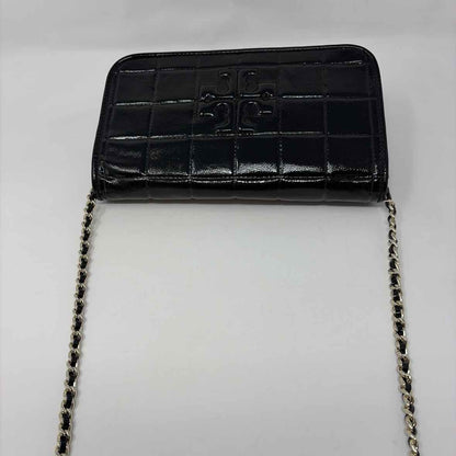 Pre-Owned Tory Burch Black Patent Handbag