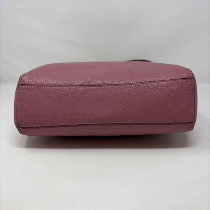 Pre-Owned Coach Pink Leather Handbag